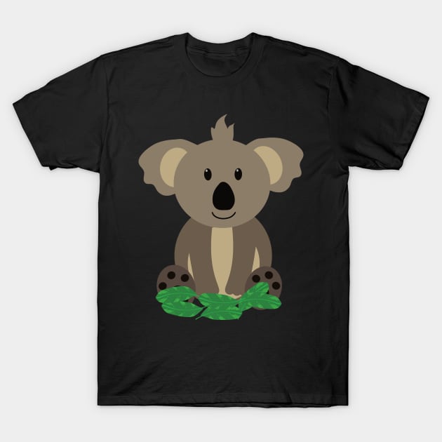 Cute koala bear T-Shirt by Kingluigi